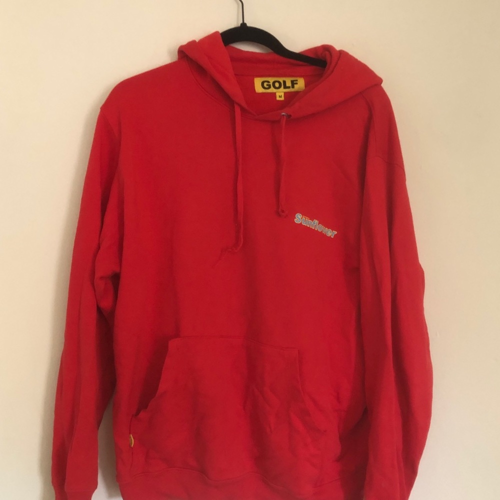 Rex Orange County Red Hoodie